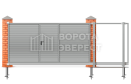 Откатные ворота 12 м 3000×12000 ВЭ-5996